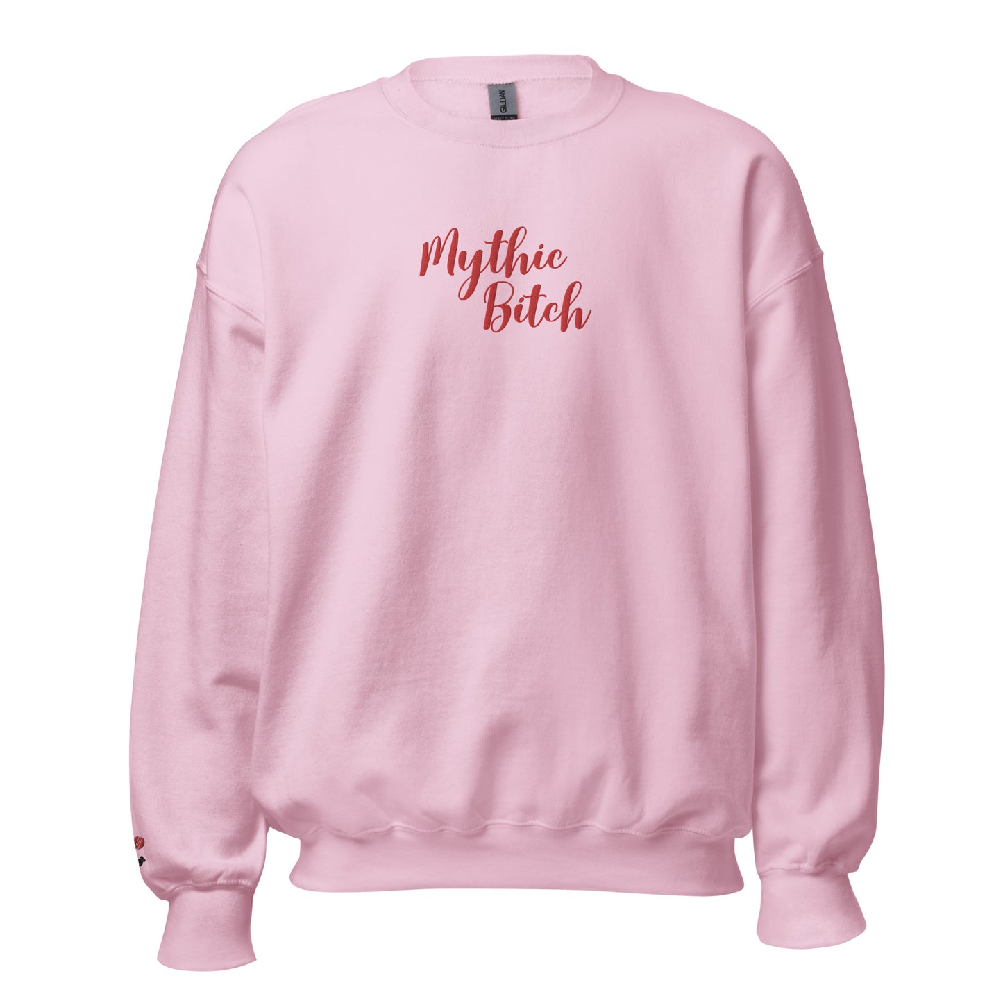 Heather Chandler Mythic Bitch Embroidered Unisex Sweatshirt With Sleeve