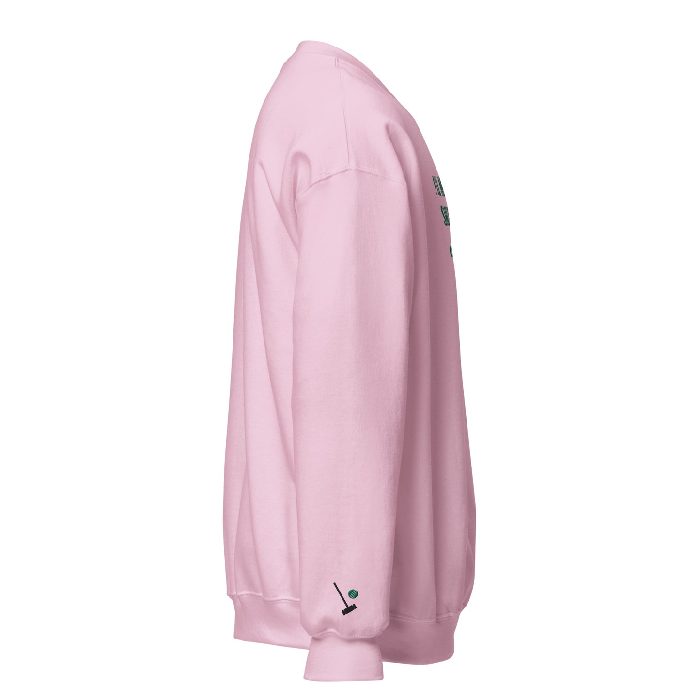 Heather Duke Never Shut Up Embroidered Unisex Sweatshirt With Sleeve