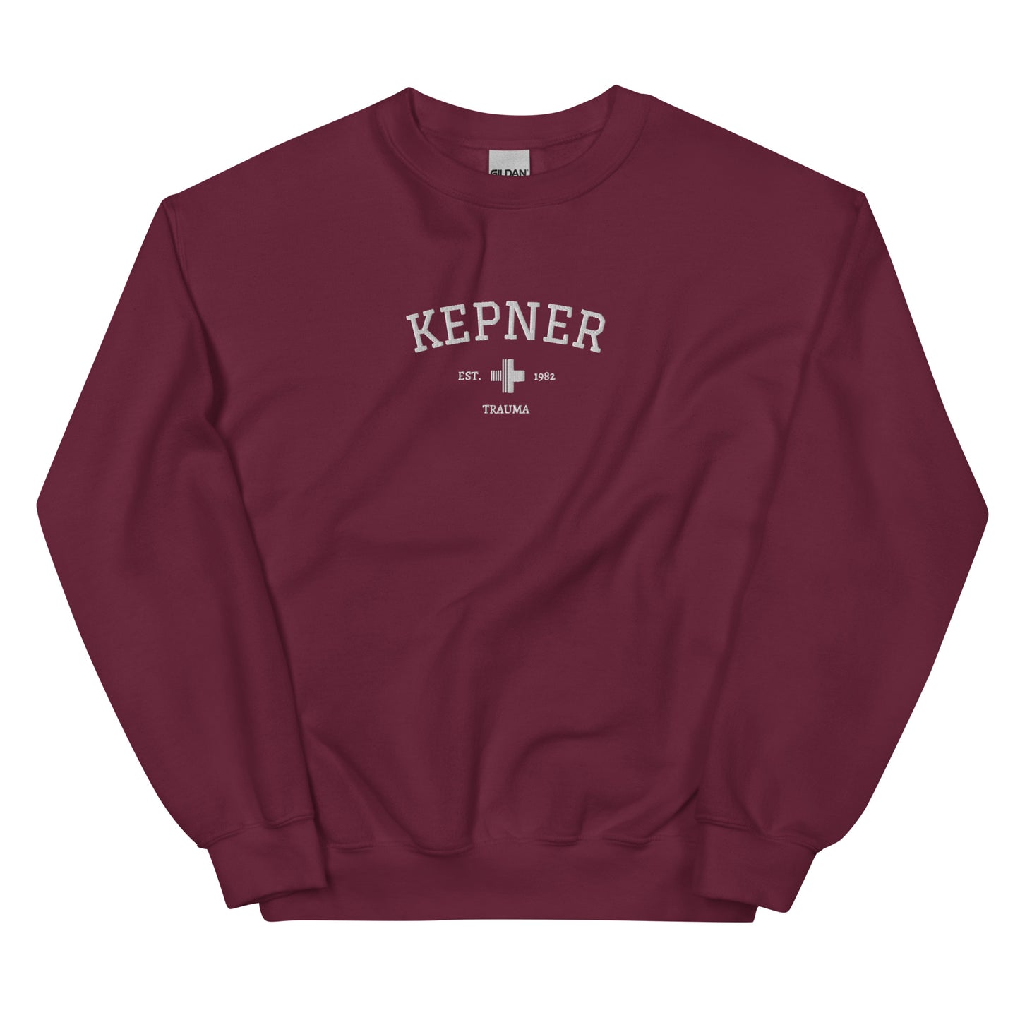 April Kepner Est Embroidered Unisex Sweatshirt