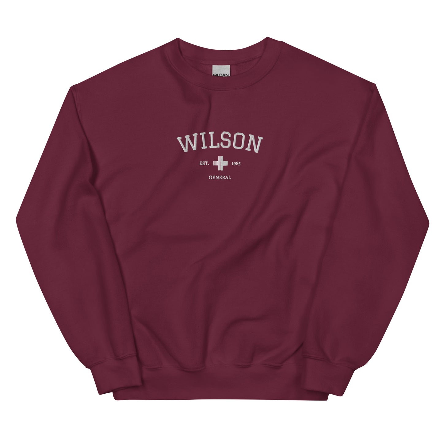 Jo Wilson Est Embroidered Unisex Sweatshirt