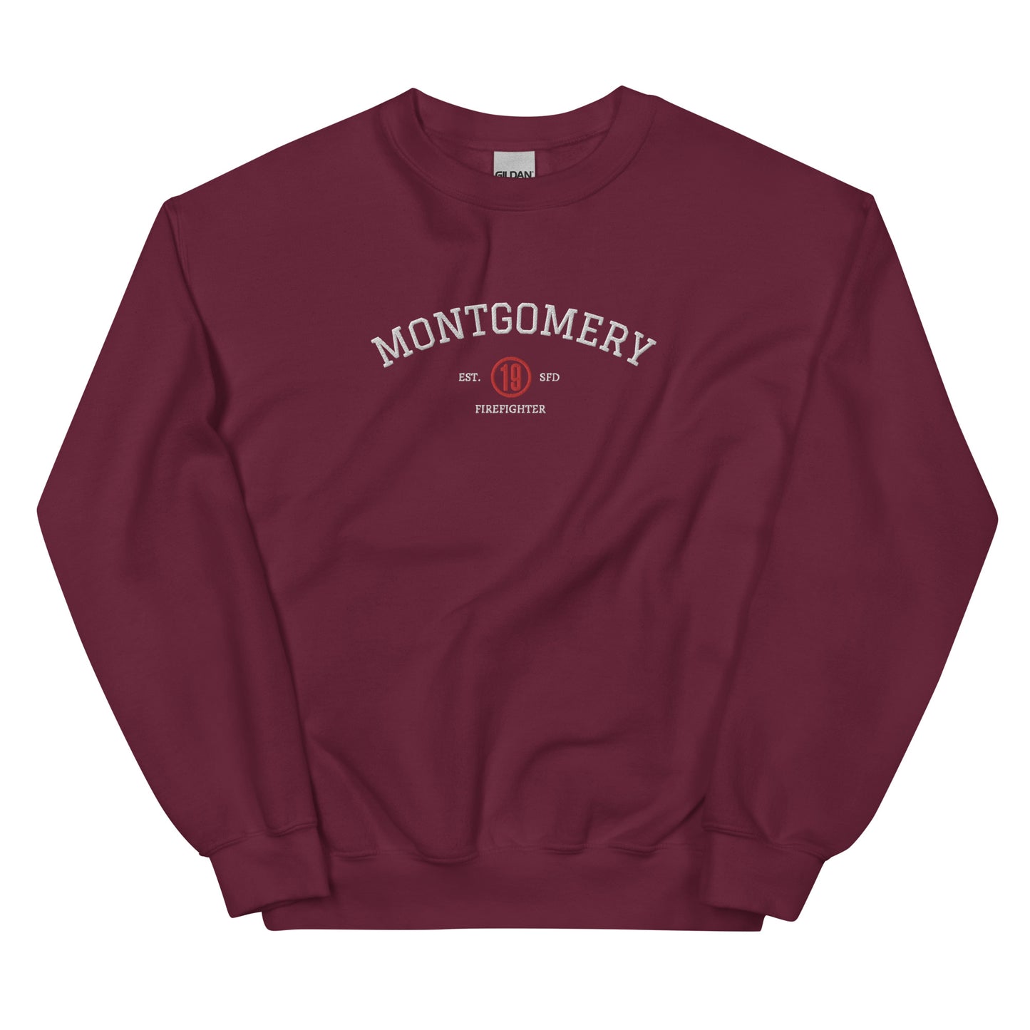 Travis Montgomery Est Embroidered Unisex Sweatshirt