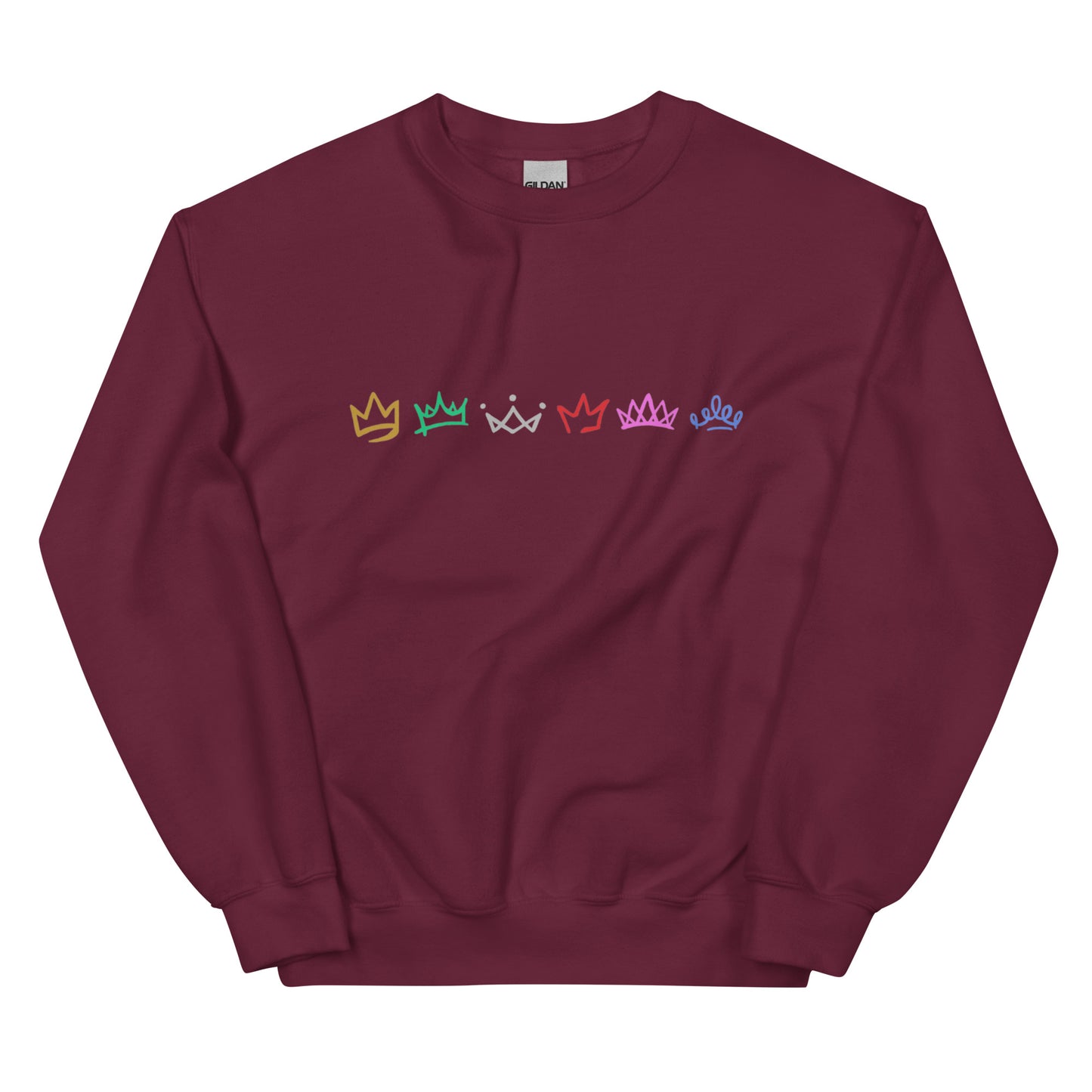 Queen Crowns Unisex Sweatshirt