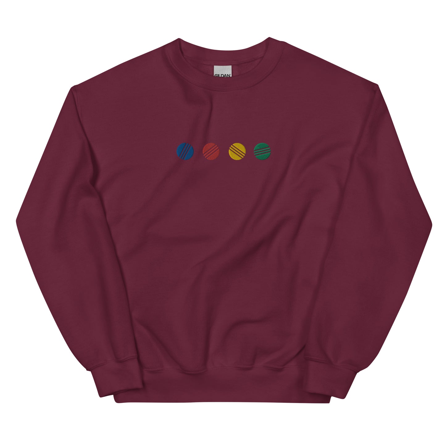 Heathers Croquet Balls Set Embroidered Unisex Sweatshirt