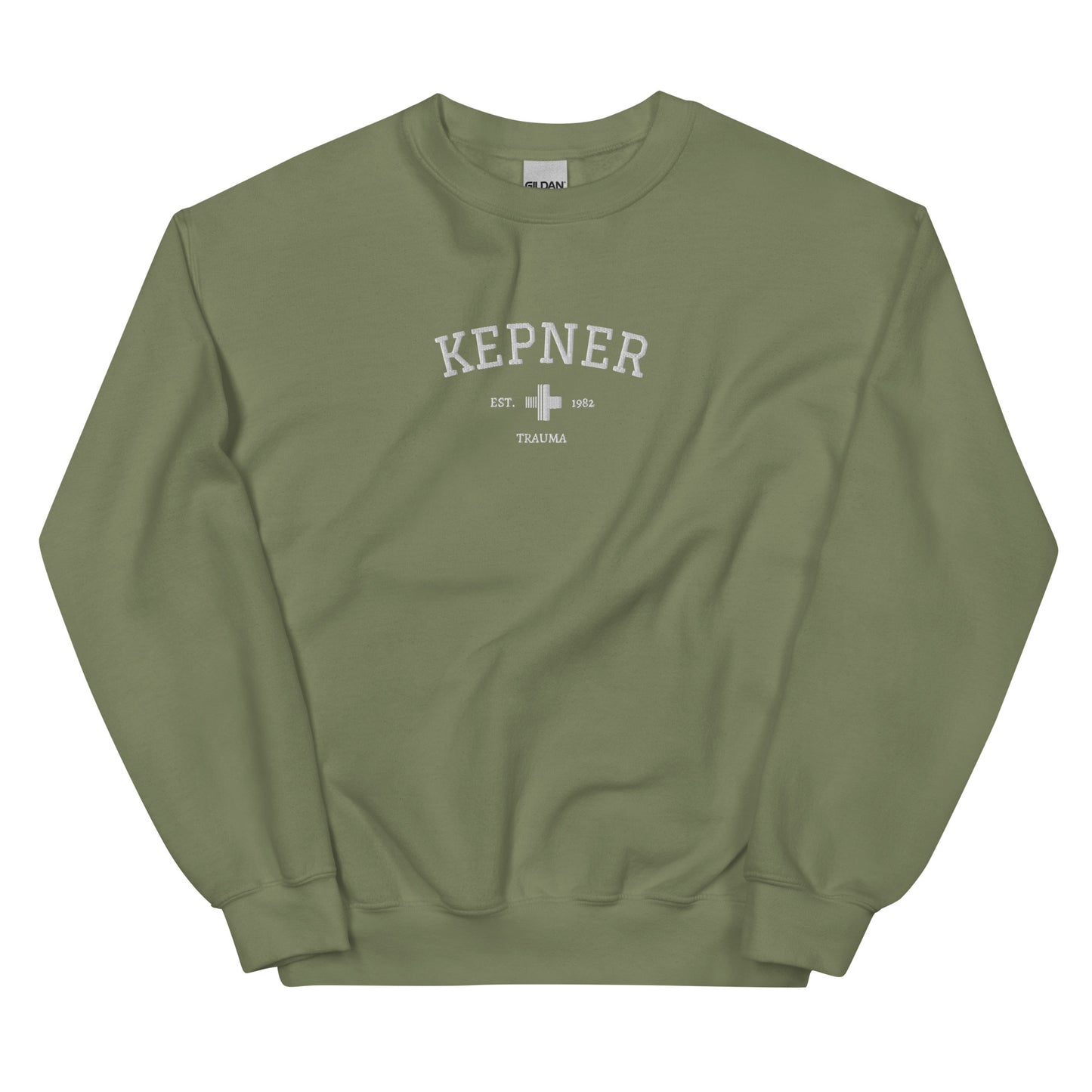 April Kepner Est Embroidered Unisex Sweatshirt