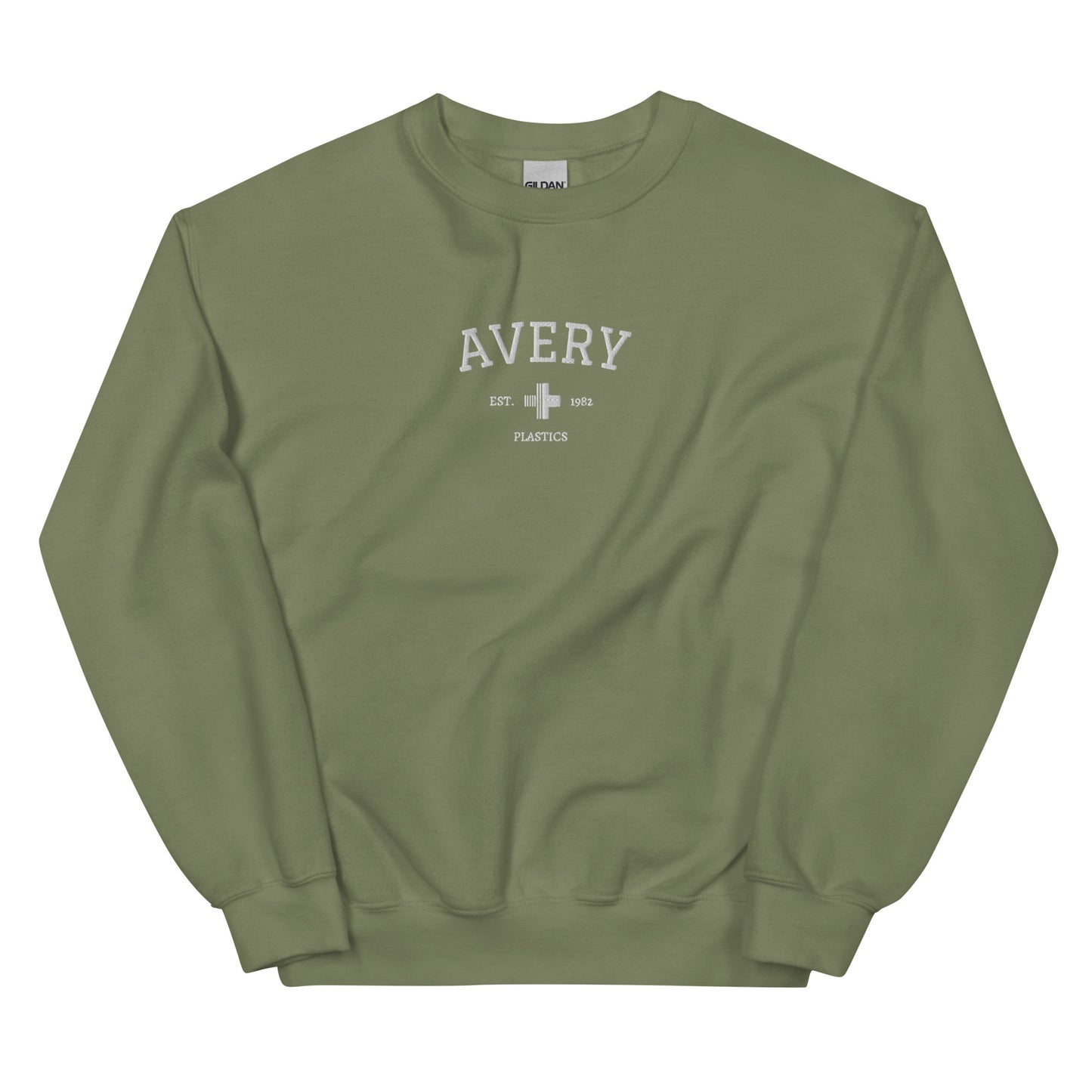 Jackson Avery Est Embroidered Unisex Sweatshirt