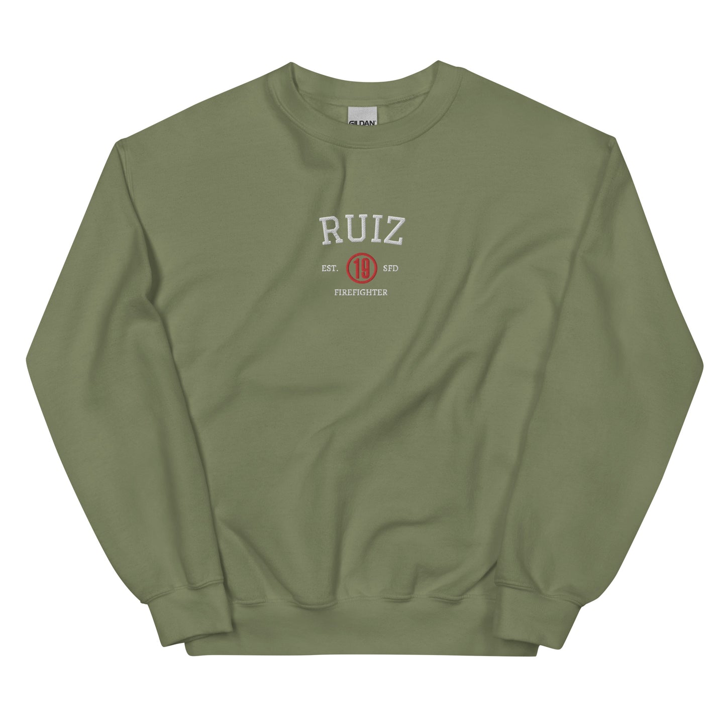 Theo Ruiz Est Embroidered Unisex Sweatshirt