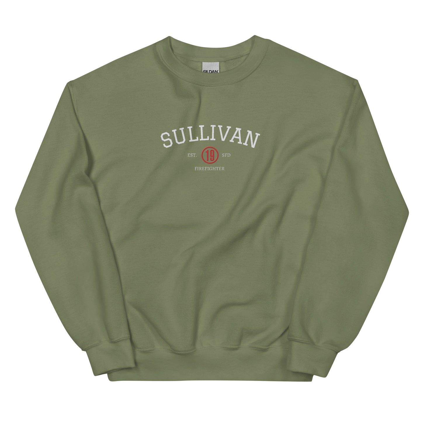 Robert Sullivan Est Embroidered Unisex Sweatshirt