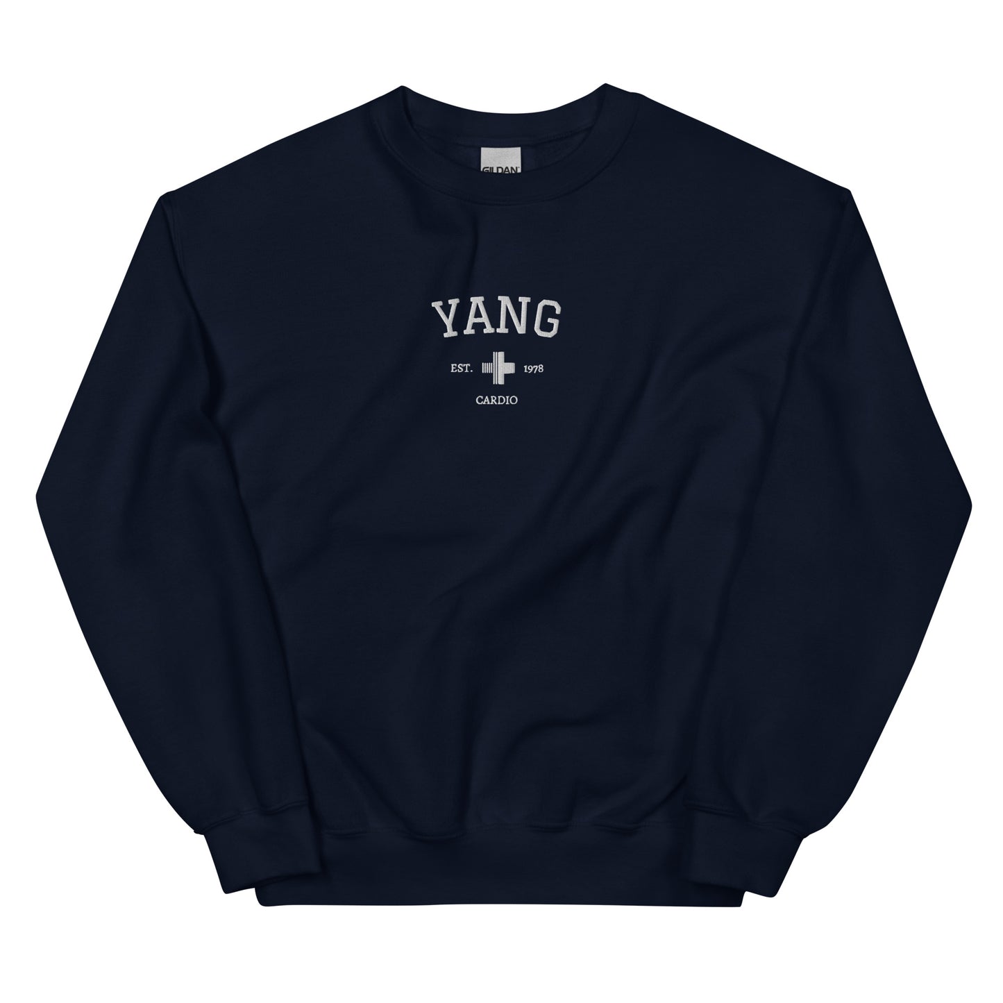 Christina Yang Est Embroidered Unisex Sweatshirt