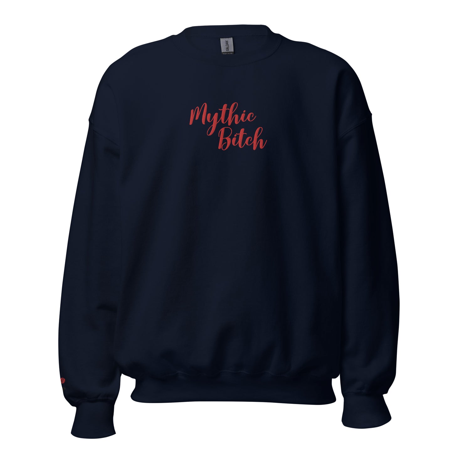 Heather Chandler Mythic Bitch Embroidered Unisex Sweatshirt With Sleeve