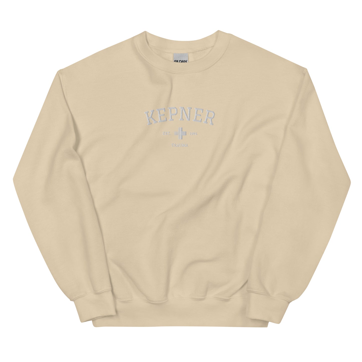 April Kepner Est Embroidered Unisex Sweatshirt