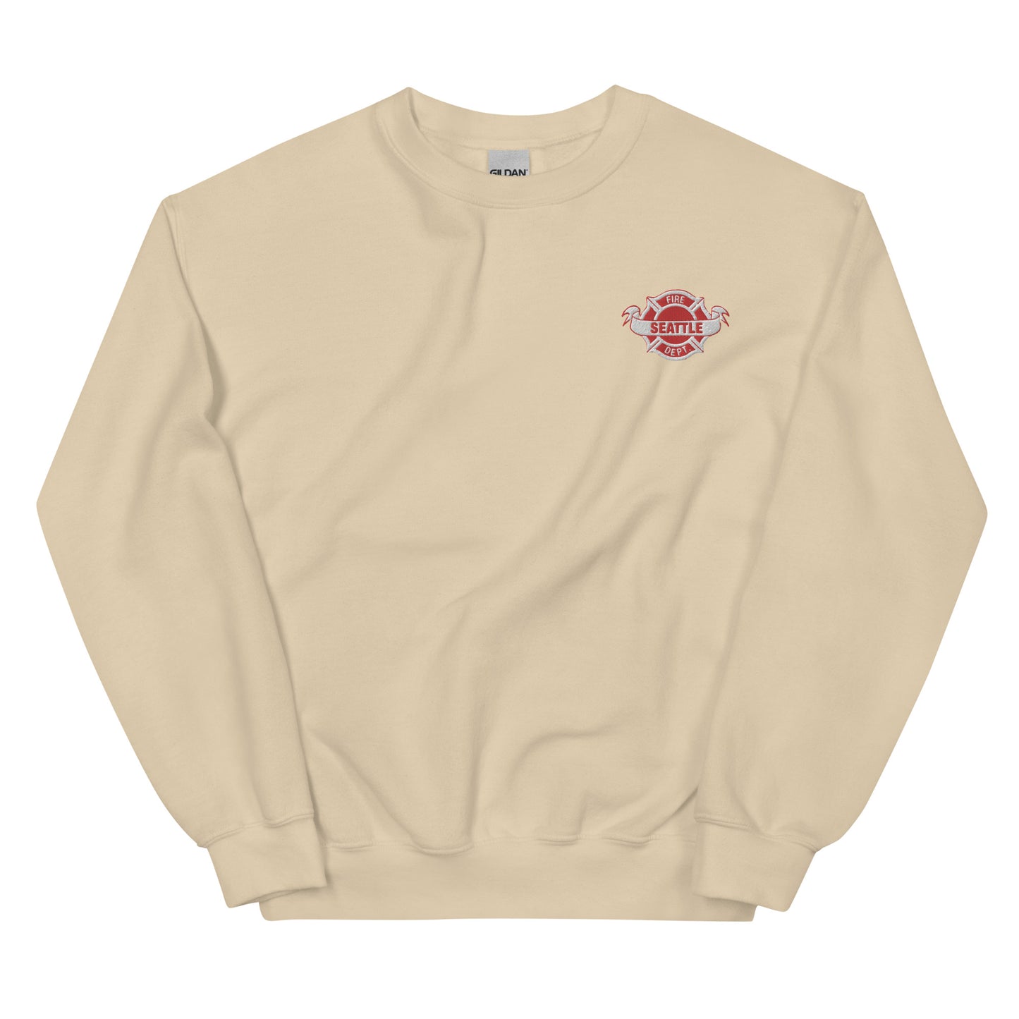 Station 19 SFD Logo Unisex Embroidered Sweatshirt