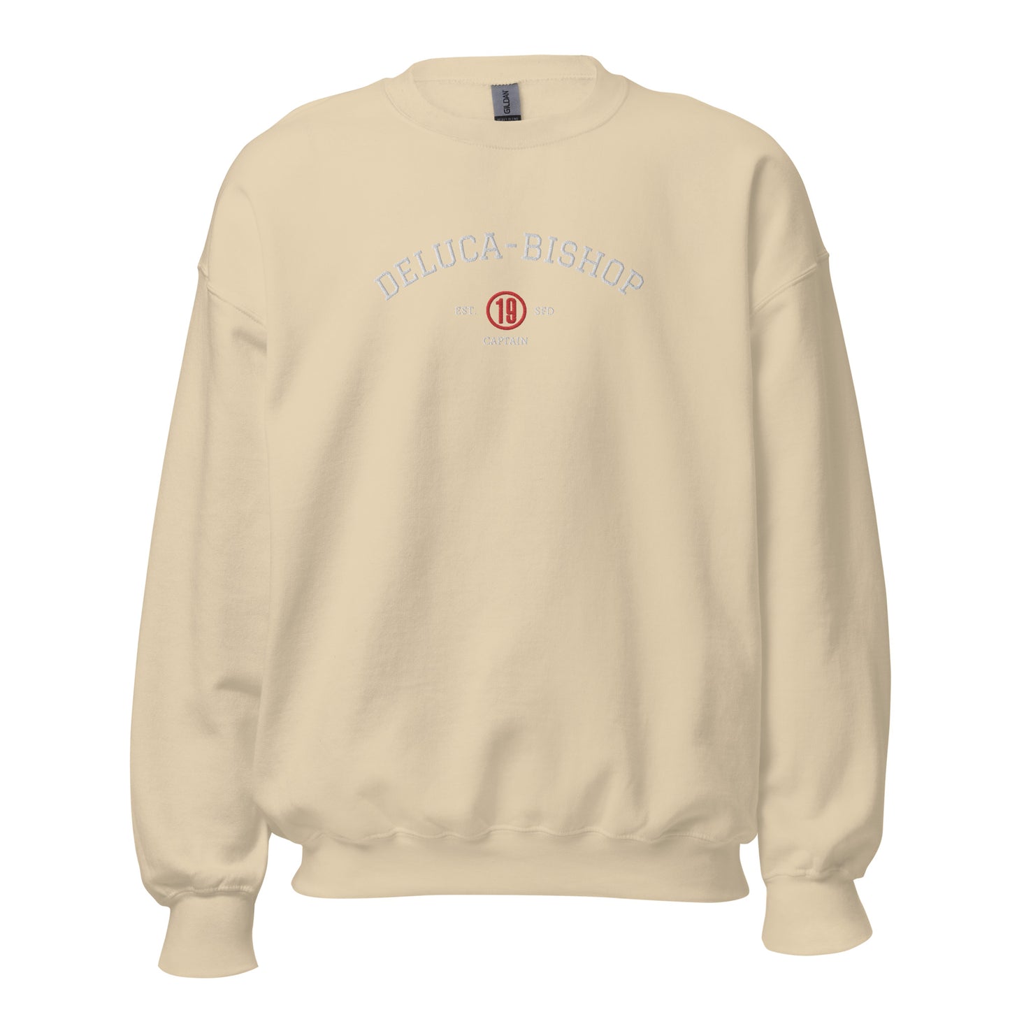 Maya DeLuca-Bishop Est Embroidered Unisex Sweatshirt