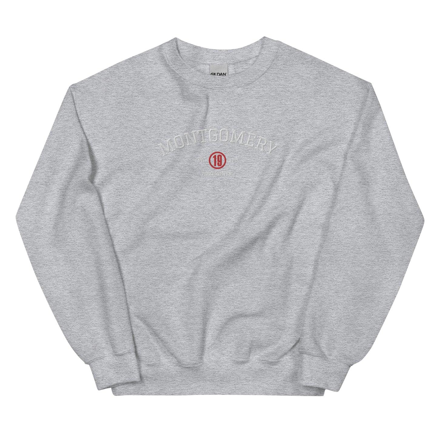 Travis Montgomery Est Embroidered Unisex Sweatshirt