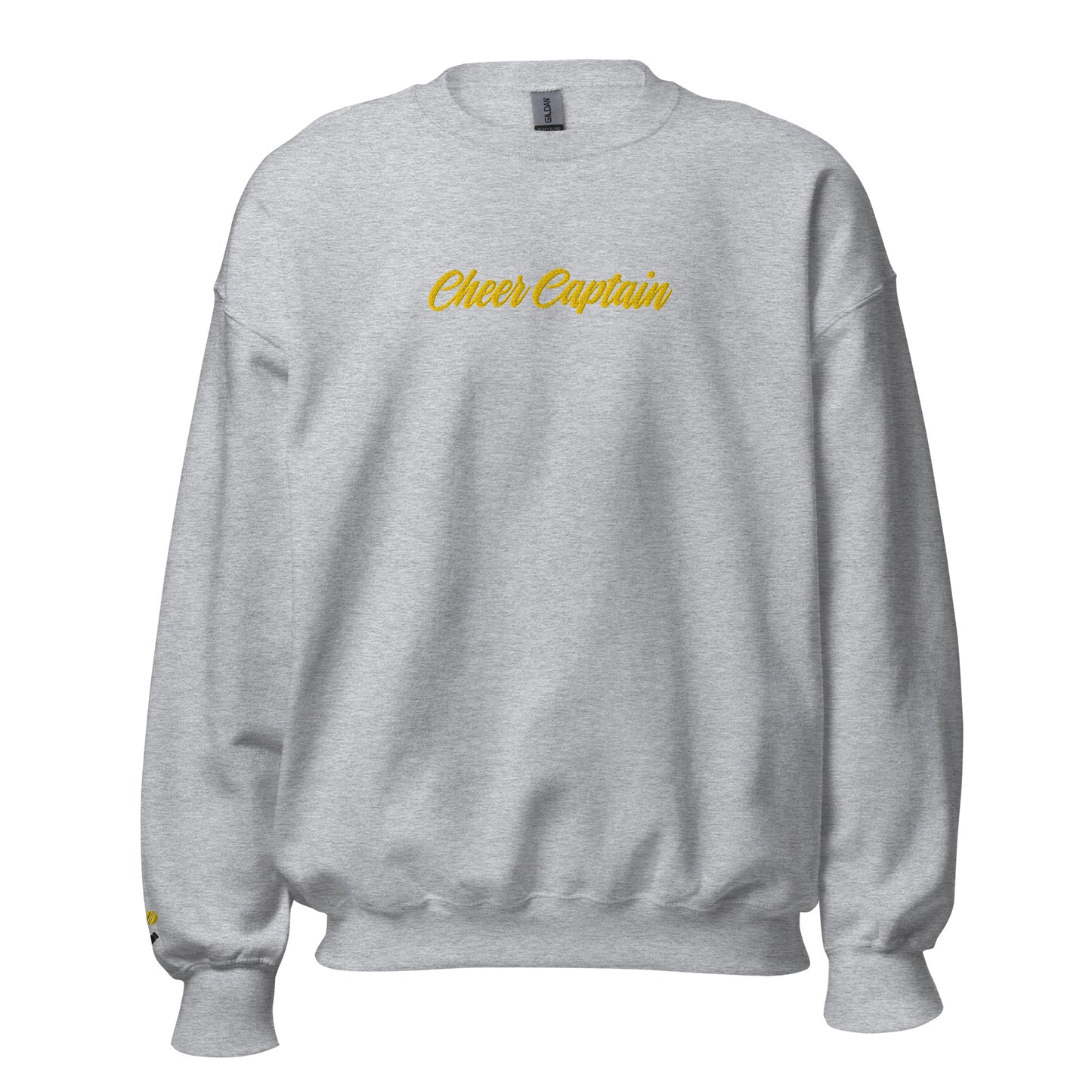 Heather McNamara Cheer Captain Embroidered Unisex Sweatshirt With Sleeve