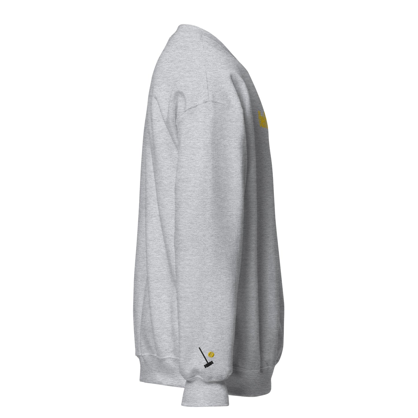 Heather McNamara Cheer Captain Embroidered Unisex Sweatshirt With Sleeve