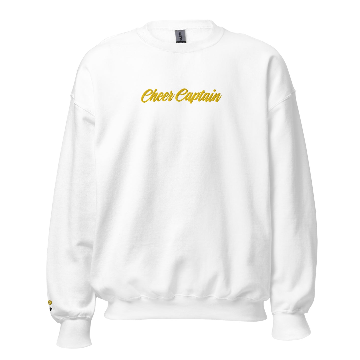Heather McNamara Cheer Captain Embroidered Unisex Sweatshirt With Sleeve