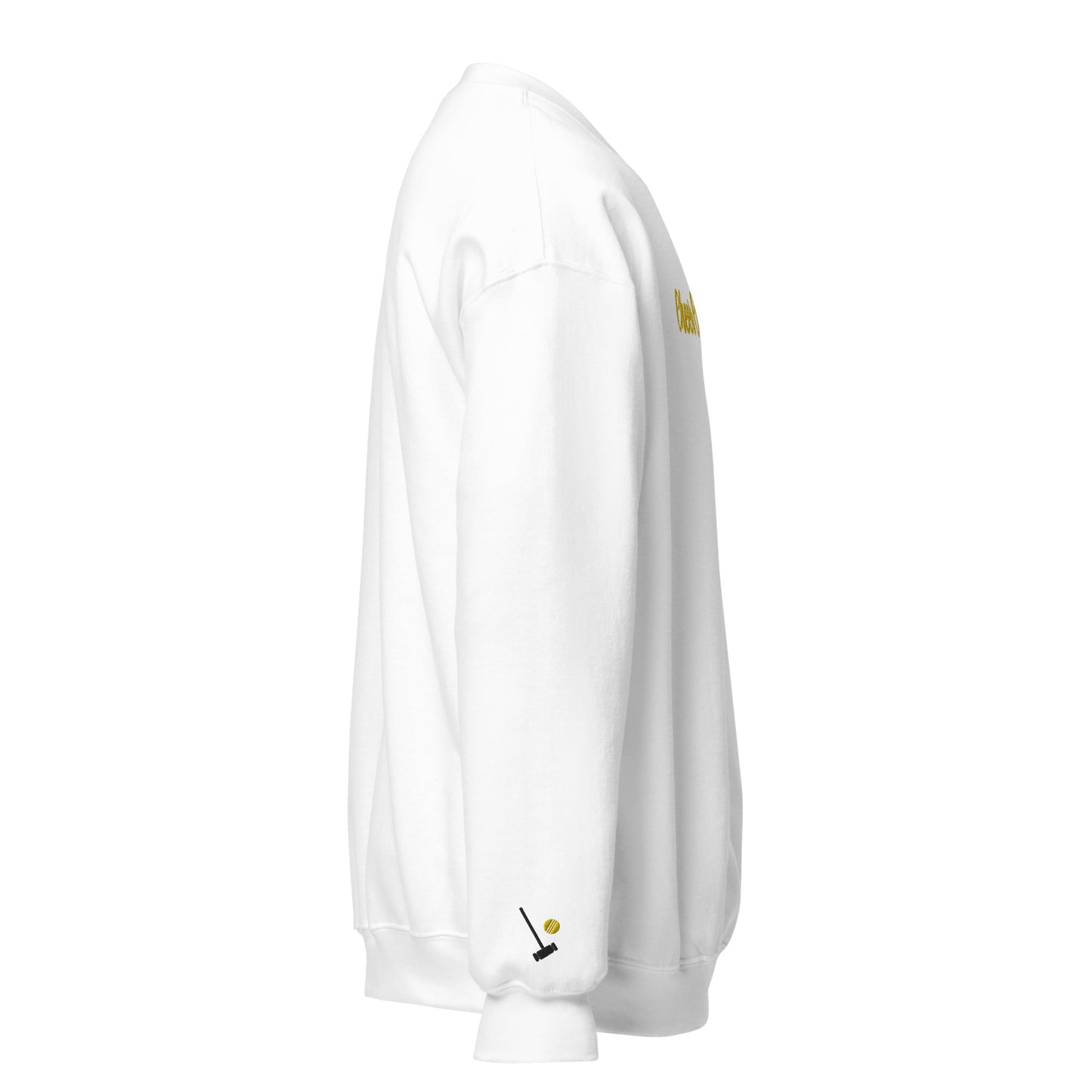 Heather McNamara Cheer Captain Embroidered Unisex Sweatshirt With Sleeve