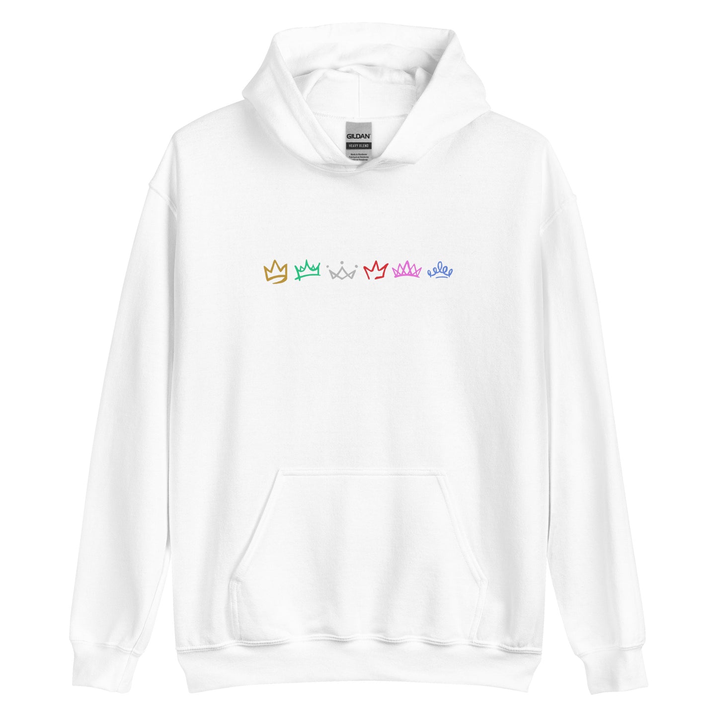 Queen Crowns Unisex Hoodie