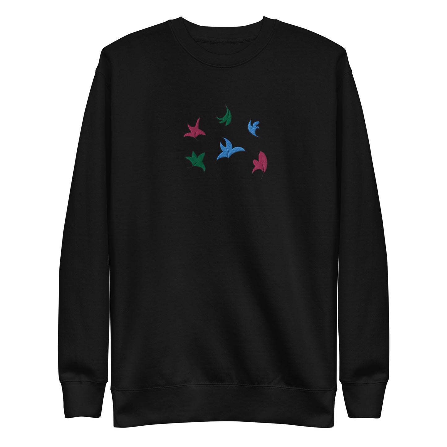 Heartstopper Leaves Polysexual Embroidered Unisex Premium Sweatshirt