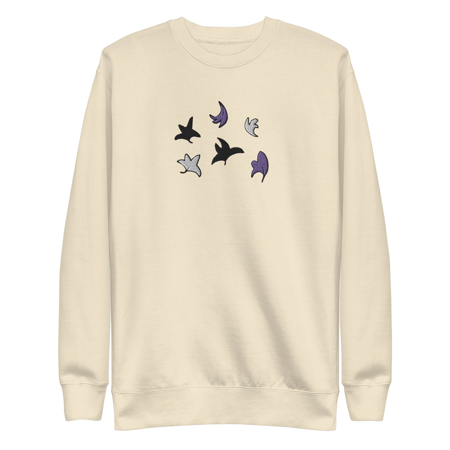 Heartstopper Leaves Demisexual Embroidered  Unisex Premium Sweatshirt