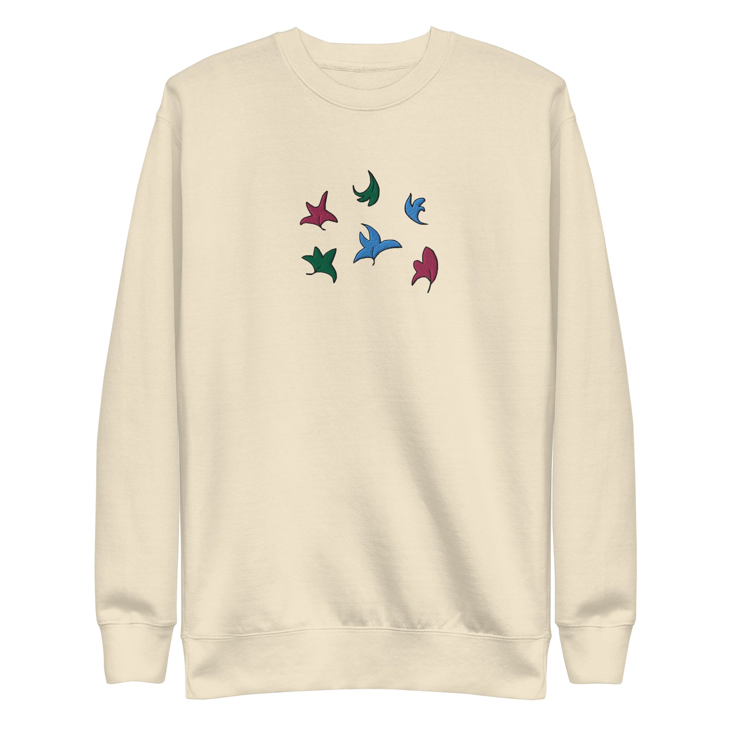 Heartstopper Leaves Polysexual Embroidered Unisex Premium Sweatshirt