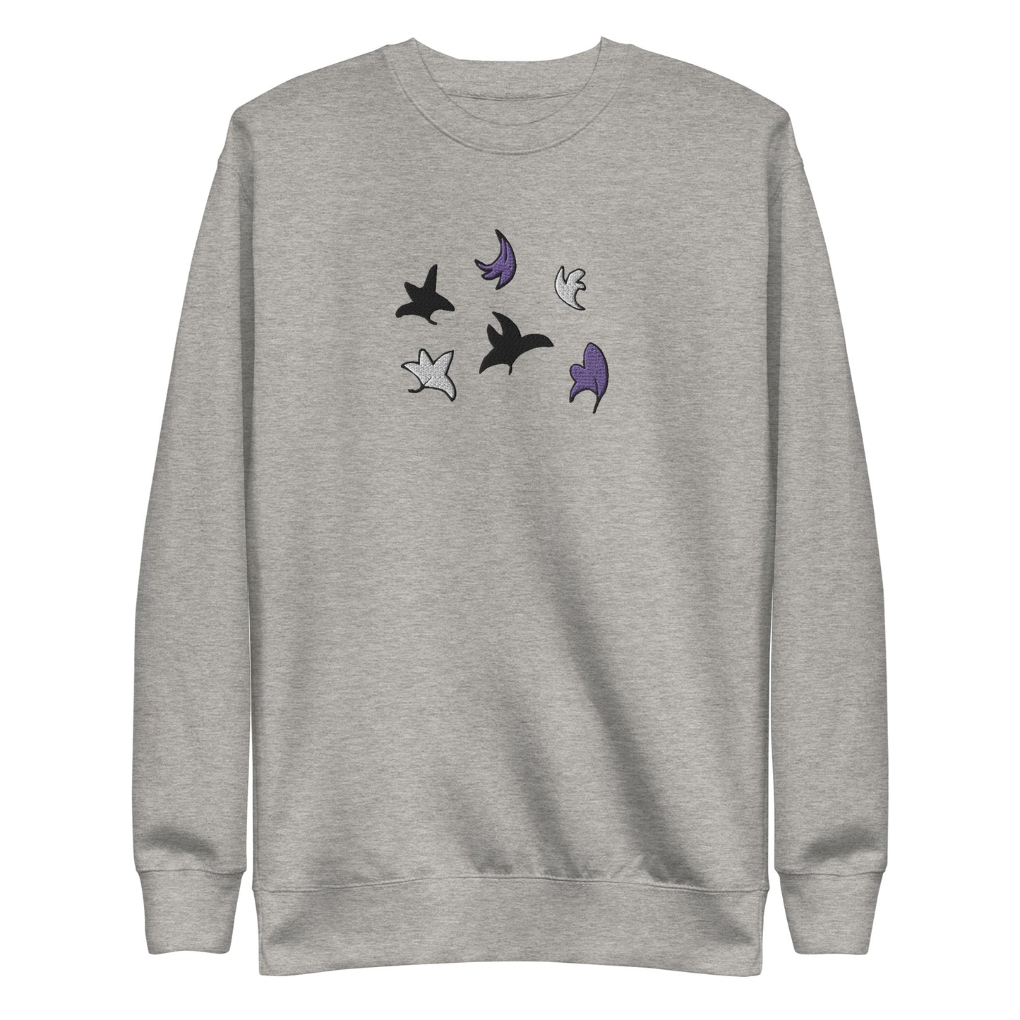 Heartstopper Leaves Demisexual Embroidered  Unisex Premium Sweatshirt