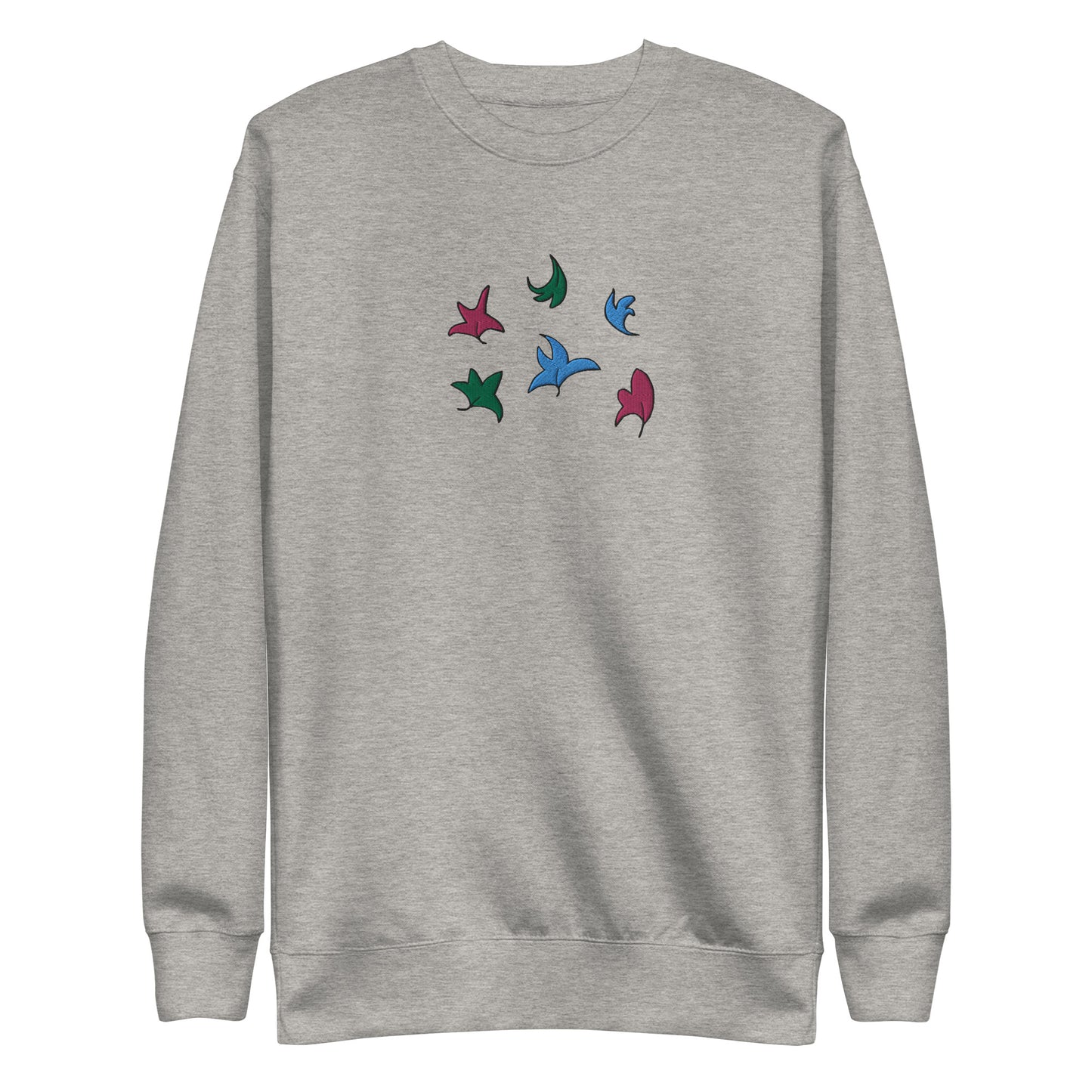 Heartstopper Leaves Polysexual Embroidered Unisex Premium Sweatshirt