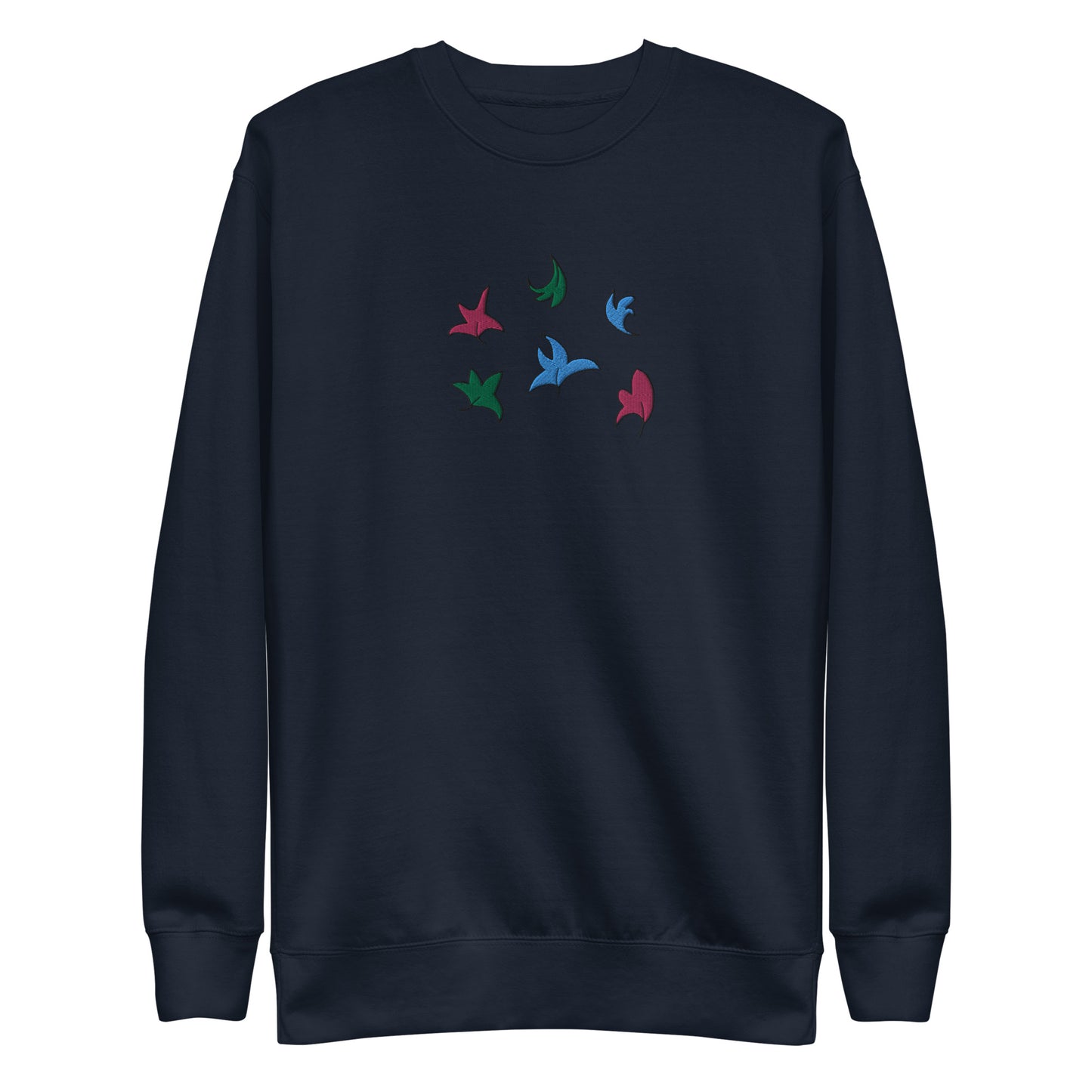 Heartstopper Leaves Polysexual Embroidered Unisex Premium Sweatshirt