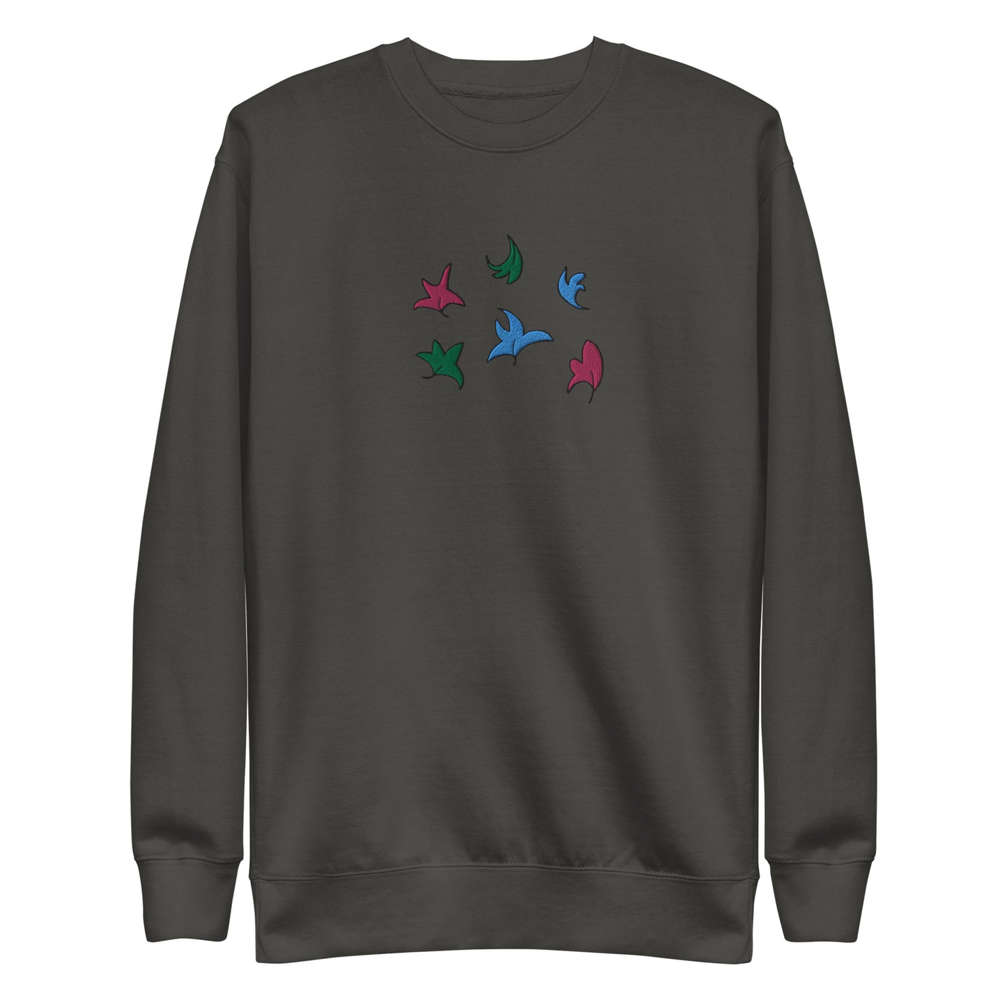 Heartstopper Leaves Polysexual Embroidered Unisex Premium Sweatshirt