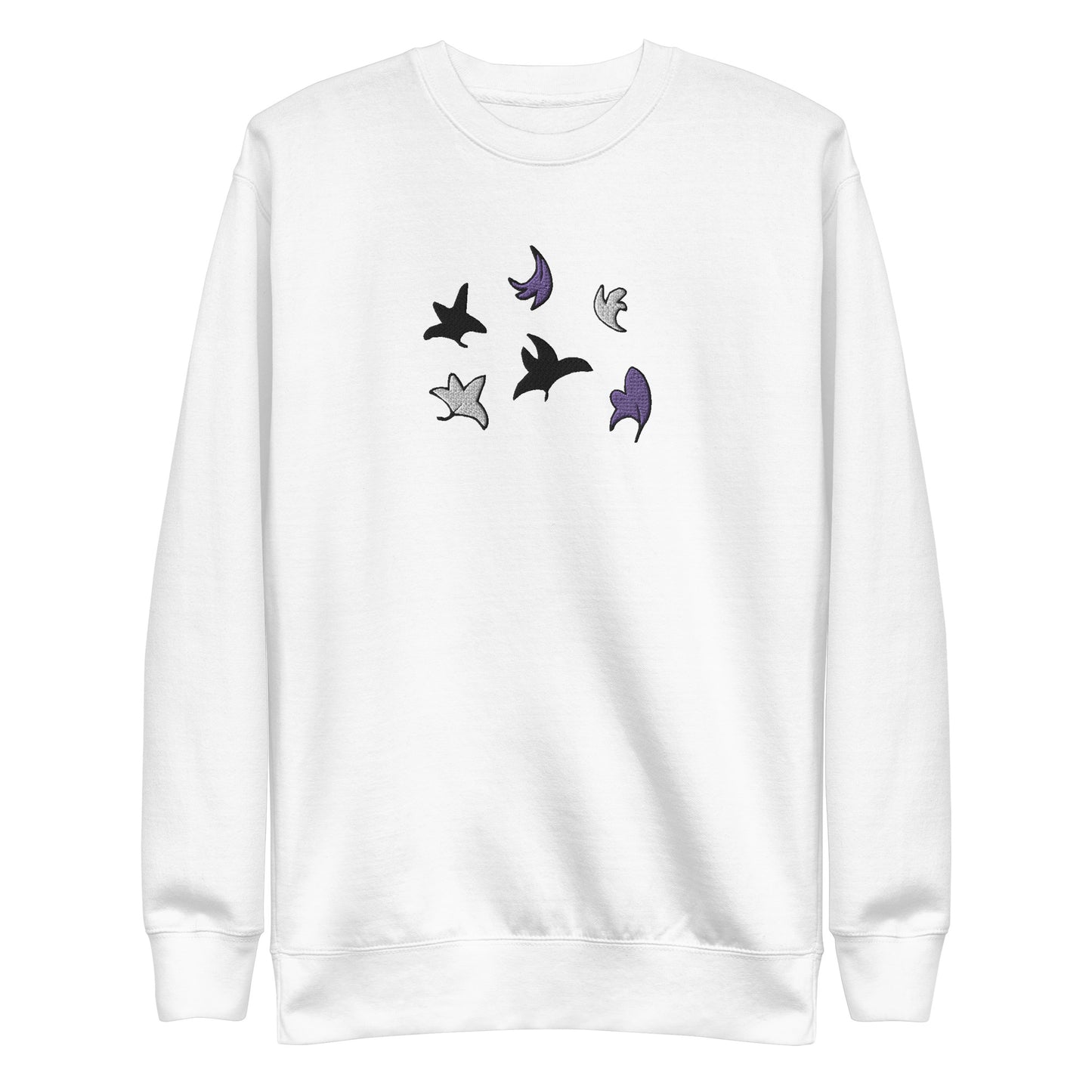 Heartstopper Leaves Demisexual Embroidered  Unisex Premium Sweatshirt